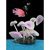 1 piece of fish tank aquarium landscaping silk cloth flowers and plants simulated flowers silicone underwater fish tank decorations simulated software coral Lightinthebox - thumbnail