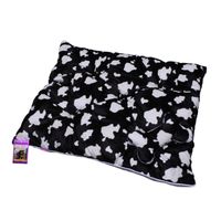 Coco Kindi Cushion With Bone Cow Pattern Washable Fur Bed For Dogs & Cats - Size 3 - 80x70cm