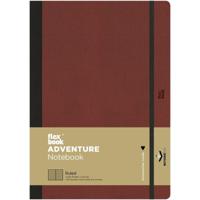 Flexbook Adventure Ruled B5 Notebook Red - Large - Red (17 x 24 cm) - thumbnail