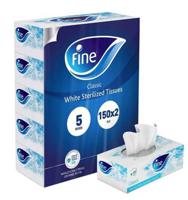 Fine Facial Classic White Tissues , Box of 30