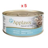 Applaws Cat Tuna Fillet In Broth 70g (UAE Delivery Only) (Pack Of 5)