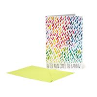 Legami Rainbow After Rain Large Greeting Card (11.5 X 17cm)