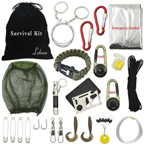 Outdoor First Aid Kit Outdoor Hiking Camping Tools Emergency Survival Tool Set Kit Equipment Gear