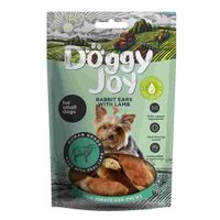 Doggy Joy Rabbit Ears With Lamb Dog Treats 55g (Pack of 4)