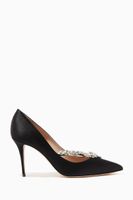 Nadira 90 Pumps in Satin - thumbnail