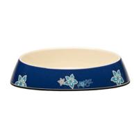 Rogz Fishcake Blue Floral Cat Bowl