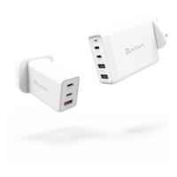 Adam Elements OMNIA Pro USB-C PD / QC 3.0 GaN 100W Fast Charging Kit - White - thumbnail