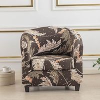 Club Chair Cover Stretch Tub Chair Slipcover, Arm Chair Sofa Cover For Dogs Pet,Washable Couch Furniture Protector Soft Durable Lightinthebox - thumbnail