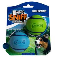 Petmate Chuckit Sniff Fetch Balls Duo Md 2Pk