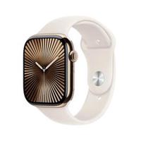 Apple Watch Series 10 GPS + Cellular 46mm Rose Gold Aluminium Case with Light Blush Sport Band - M/L - thumbnail