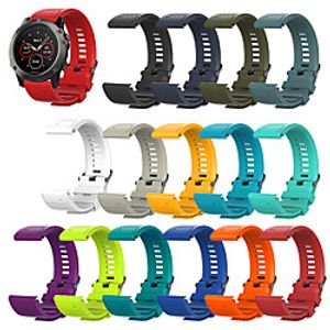 Watch Band for Fenix 5 / Fenix 5 Plus / Forerunner 935 Garmin Sport Band / Classic Buckle Silicone Wrist Strap miniinthebox