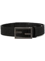 Fendi Pre-Owned FF buckle belt - Black