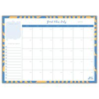 DOTSPACE Good Vibes Only Monthly Planner Notepad - thumbnail