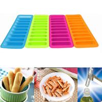 Honana CF-BT4 Silicone Cylinder Ice Cube Pudding Jelly Chocolate Freeze Mold Stick Tube Sport