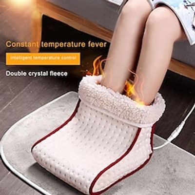 24W Plug Type Electric Warm Foot Warmer Heated Washable Heats Remote Control Care Pad Cushion Thermal Feet miniinthebox