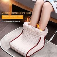 24W Plug Type Electric Warm Foot Warmer Heated Washable Heats Remote Control Care Pad Cushion Thermal Feet miniinthebox - thumbnail