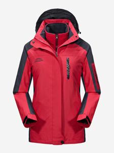 Women Waterproof Windproof Two Pieces Jacket