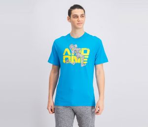 Mens Slam Dunk Tee  Neon Atomic Blue