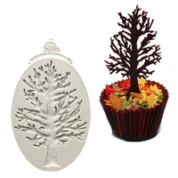 Silicone Tree Cake Fondant Mold Chocolate Cookies Mould Bakeware