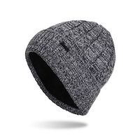 Men's Beanie Hat Fisherman Beanie Trawler Beanie Watch Cap Beanies Blue Beige Acrylic Sports Travel Roll up Edge Outdoor Vacation Plain Windproof Warm Lightinthebox - thumbnail