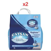 Catsan Hygiene Cat Litter 5L (Pack of 2)