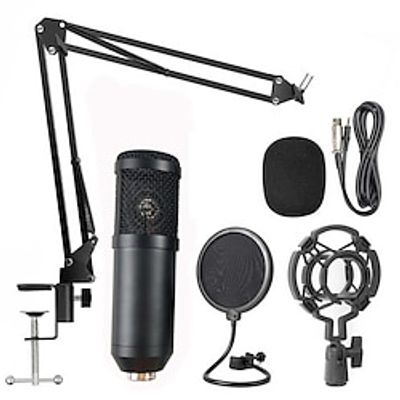 Professional Podcast Equipment Bundle - Microphone And Condenser Studio Microphone For Laptop Computer .Perfect For Live Streaming Vlogging - Enhance Your Audio Quality AndTake Lightinthebox