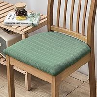 1pc Dining Chair Cover Stretch Chair Seat Slipcover Elastic Chair Protector For Dinning Party Hotel Wedding Soft Removable Washable Lightinthebox - thumbnail