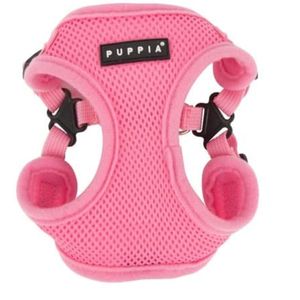 Puppia Soft Harness C Pink S Neck 11.0 - 12.6 Inch And Chest 12.2 - 13.8 Inch