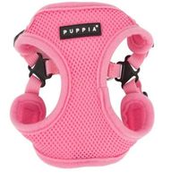Puppia Soft Harness C Pink S Neck 11.0 - 12.6 Inch And Chest 12.2 - 13.8 Inch - thumbnail