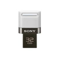 Sony USM32SA3 USB On The Go Flash Drive 32GB White