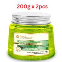 Khadi Organique Aloe Vera Gel (Green) 200G (Pack Of 2)