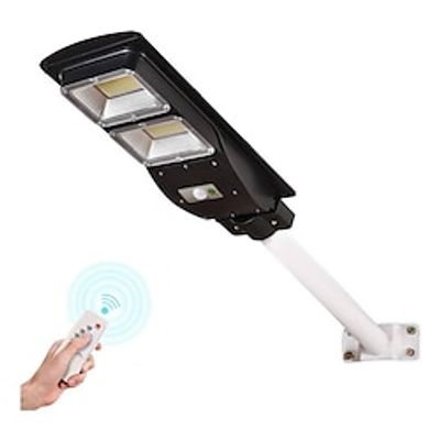 Solar LED Lamp 60W Street Light with Charging Intelligent Human Body Sensor with Remote Control Outdoor Garden Light Integrated Lightinthebox