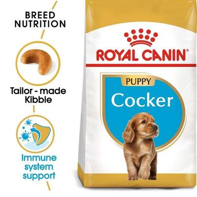 Royal Canin Breed Health Nutrition Cocker Puppy 3 Kg Dog Food
