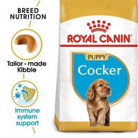 Royal Canin Breed Health Nutrition Cocker Puppy 3 Kg Dog Food - thumbnail