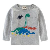 Dinosaur Baby Boys Long Sleeve Tees - thumbnail