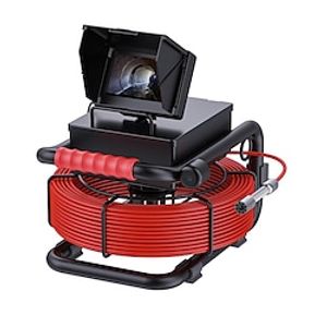 Industrial Endoscope Camera Digital Borescope 480P 4.3 inch Sewer Pipe Inspection Camera 30.0m(90Ft) 20.0m(60Ft) 50.0m(164Ft) 30 mp Portable Pipeline 0.5 mm miniinthebox