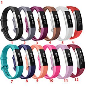 Watch Band for Fitbit Alta HR / Fitbit Alta Fitbit Sport Band Silicone Wrist Strap miniinthebox