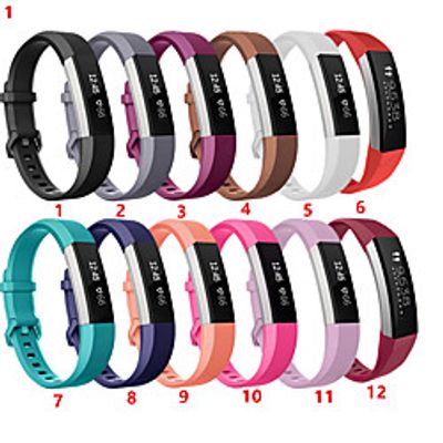 Watch Band for Fitbit Alta HR / Fitbit Alta Fitbit Sport Band Silicone Wrist Strap miniinthebox