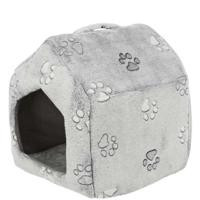 Trixie Nando Cave Dog Bed - Light Grey-40X45X40Cm