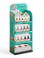 Amanova Cat Food Stand L30Cm X W 30Cm X H150 Cm