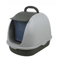 Pawsitiv Emma Easy Clean Litter Box Elegant MSP-007 Grey