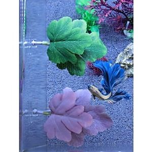 Fish Tank Aquarium Decoration Fish Bowl Artificial Plants Random Color Non-toxic  Tasteless Decoration Reusable Resin 1 Piece 12 cm Lightinthebox
