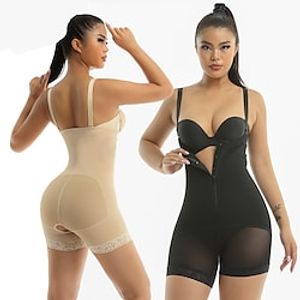 Shapewear for Women Seamless Firm Triple Control Faja Plus Size Thigh Slimmer Tummy Control Body Shaper miniinthebox