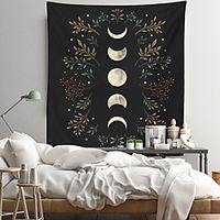 Tarot Divination Wall Tapestry Art Decor Blanket Curtain Hanging Home Bedroom Living Room Decoration Mysterious Bohemian Polyester miniinthebox - thumbnail