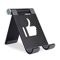 Phone Stand Portable Foldable Lightweight Phone Holder for Desk Bedside Selfies / Vlogging / Live Streaming Compatible with Tablet All Mobile Phone Phone Accessory miniinthebox - thumbnail