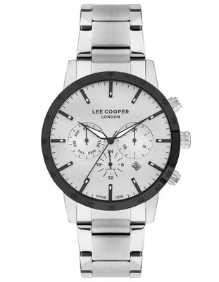 Lee Cooper Men's Multi Function Silver Dial Watch - (Lc07365.330)