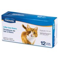 Petmate Basic Litter Pan Liners 12Ct Large