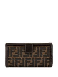 Fendi Pre-Owned Zucca pattern wallet - Brown