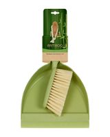 Evriholder Bamboo Naturals Greenery Dust Pan Set Evriholder Bamboo Naturals Greenery Dust Pan Set