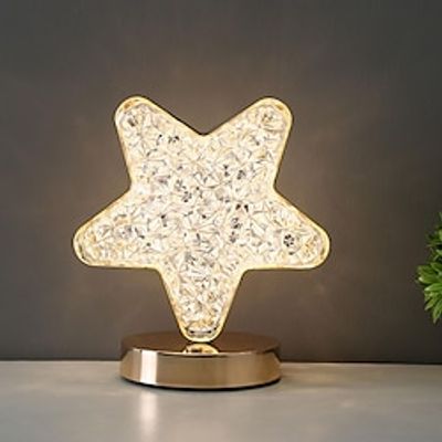 Stars and Moon Charging Touch Bedroom Bedding Gift Small Table Lamp Modern Simple Decorative Crystal Table Lamp Lightinthebox Stars and Moon Charging Touch Bedroom Bedding Gift Small Table Lamp Modern Simple Decorative Crystal Table Lamp Lightinthebox